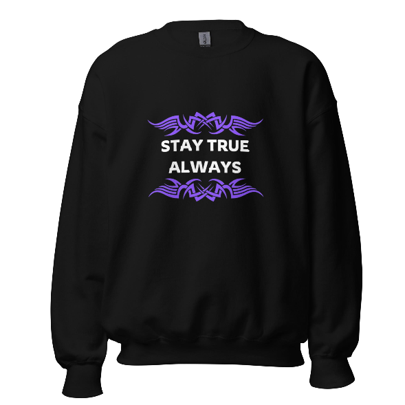 Pull à col rond Stay True Always