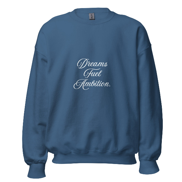 Pull à col rond Dreams Fuel Ambition