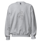 Pull à col rond motif élégant